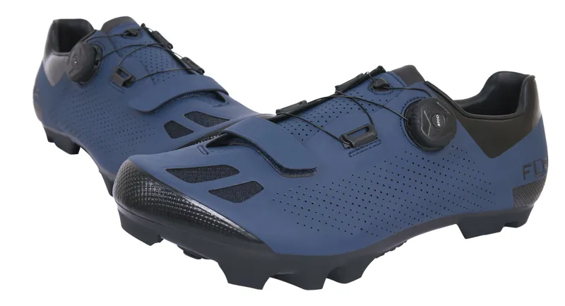FLR F-70 Mountain Bike Clipless Shoes in Navy Blue-4