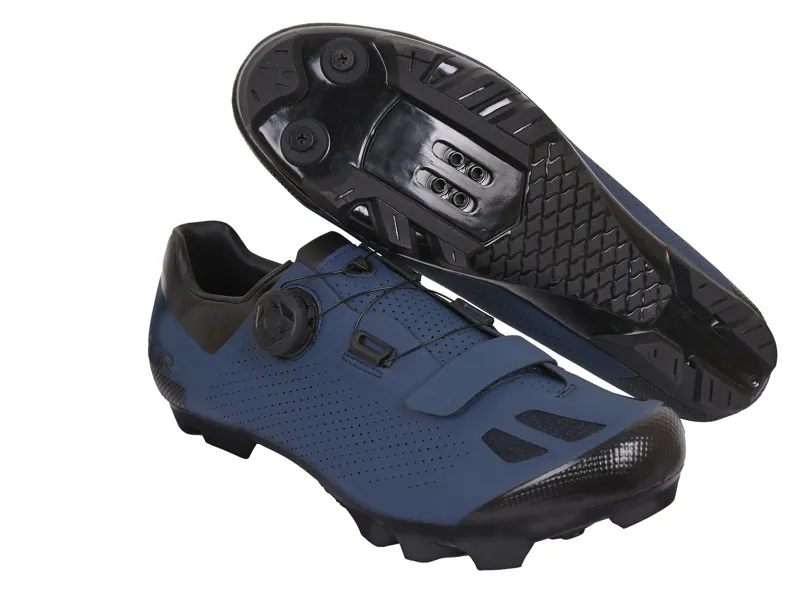 FLR F-70 Mountain Bike Clipless Shoes in Navy Blue-5