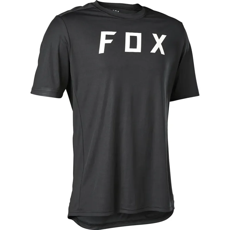 FOX Ranger Moth Short Sleeve Jersey in Moth Black 