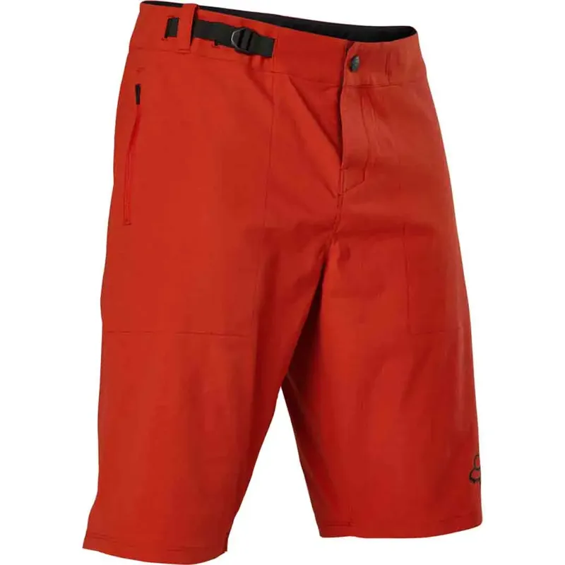 Fox Ranger Mens MTB Short with Liner in Red