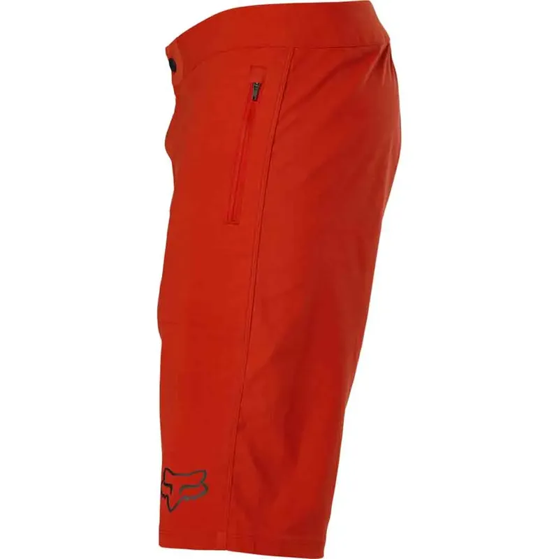 Fox Ranger Mens MTB Short with Liner in Red-2