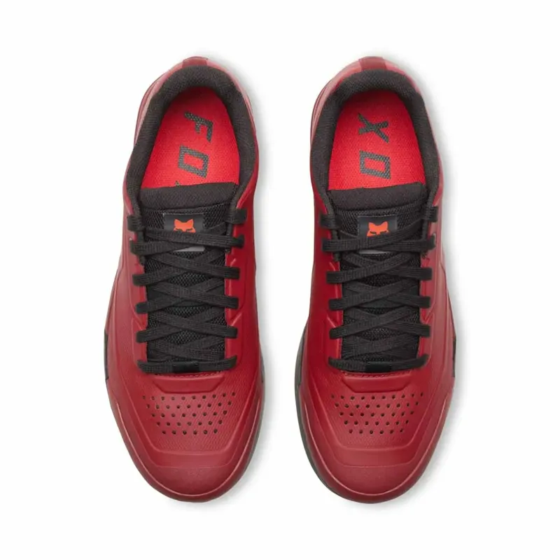 Fox Union Flat Mountain Bike Shoes in Red-1