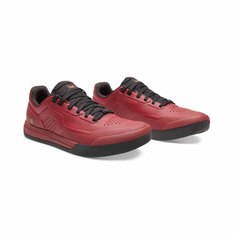 Fox Union Flat Mountain Bike Shoes in Red-3