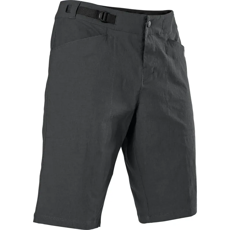 Fox Ranger Lite SG Mens MTB Shorts with Liner in Dark Shadow