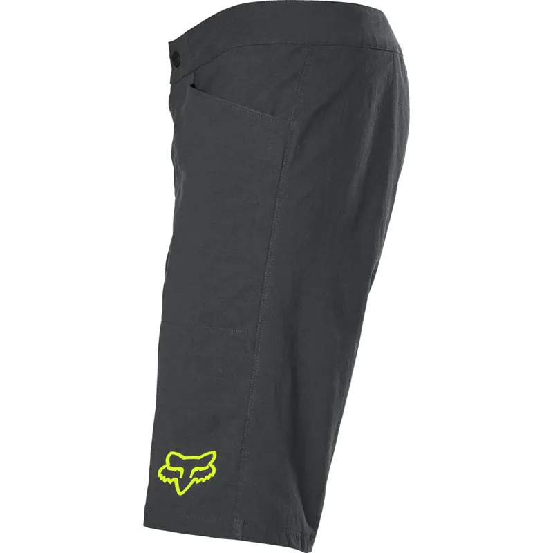 Fox Ranger Lite SG Mens MTB Shorts with Liner in Dark Shadow-2
