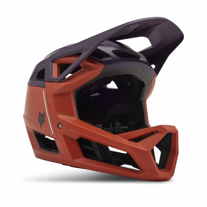 Fox Proframe Clyzo Full Face Mens MTB Helmet in Atomic Orange-1