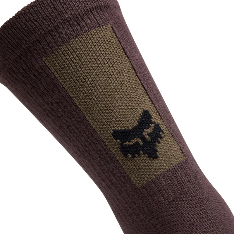 Fox Defend 8in Socks in Purple Dusk-1