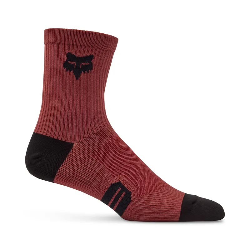 Fox Ranger Socks 6in in Rust