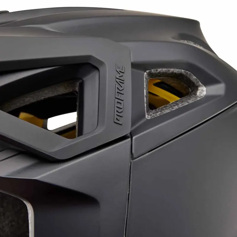 Fox Youth Proframe Full Face MTB Helmet in Matte Black-9