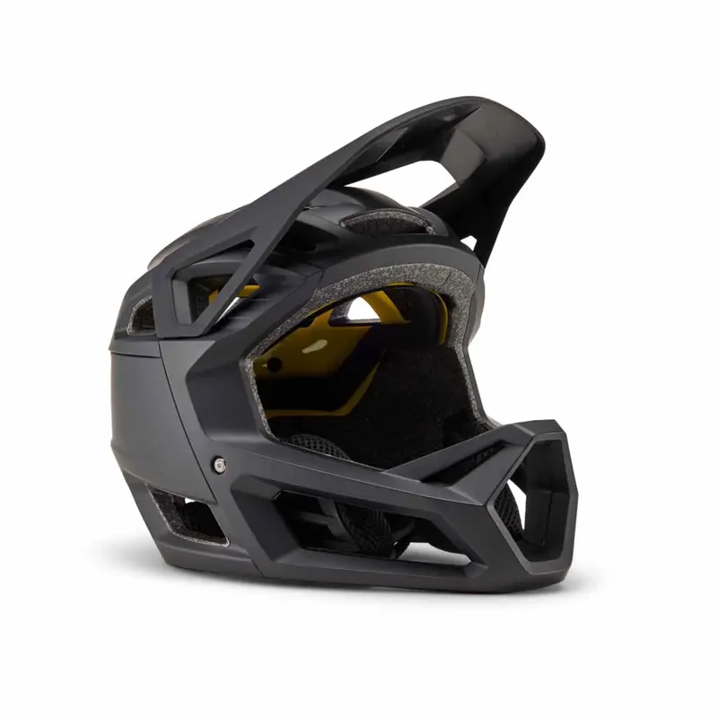 Fox Youth Proframe Full Face MTB Helmet in Matte Black-1