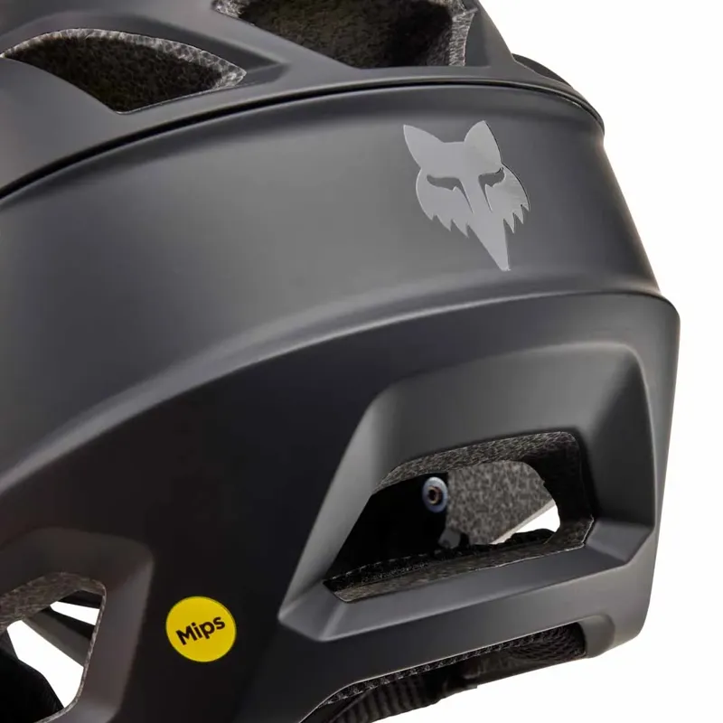 Fox Youth Proframe Full Face MTB Helmet in Matte Black-6
