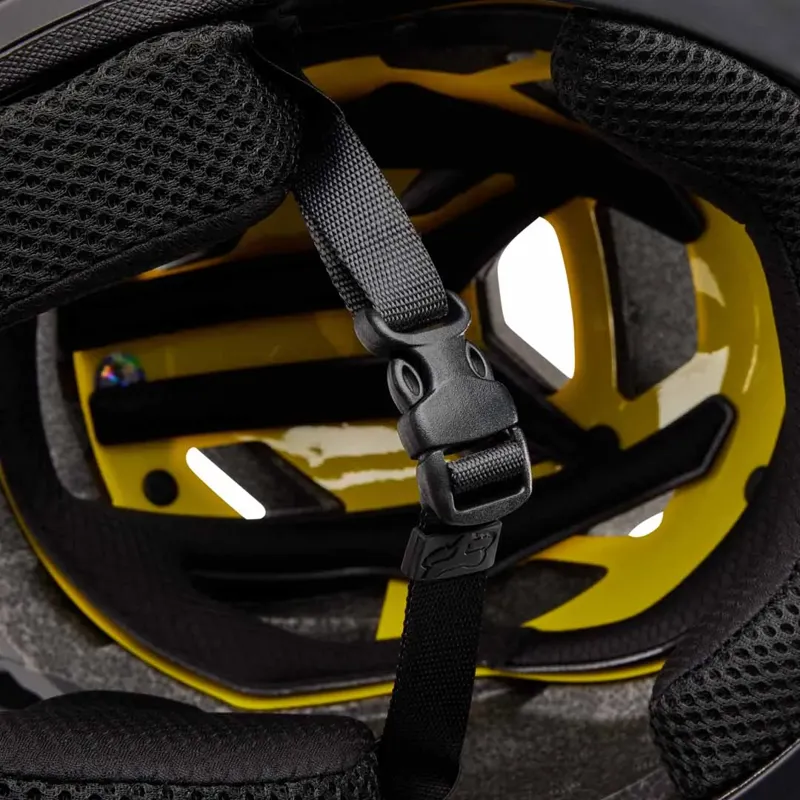 Fox Youth Proframe Full Face MTB Helmet in Matte Black-8