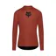 Fox Ranger Fox Head Long Sleeve Mens Jersey in Amber Scarlet
