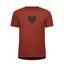 Fox Youth Ranger Jersey Fox Head Short Sleeve in Amber Scarlet