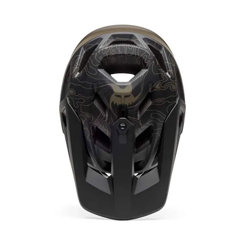 Fox Proframe Frequency Full Face Helmet in Millitary-3