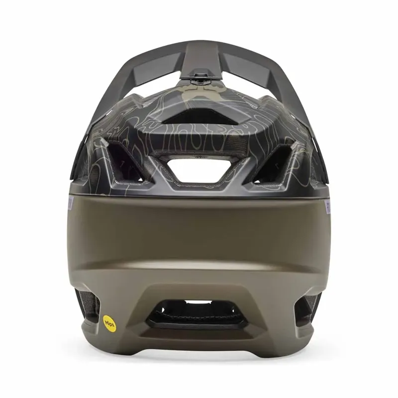 Fox Proframe Frequency Full Face Helmet in Millitary-4