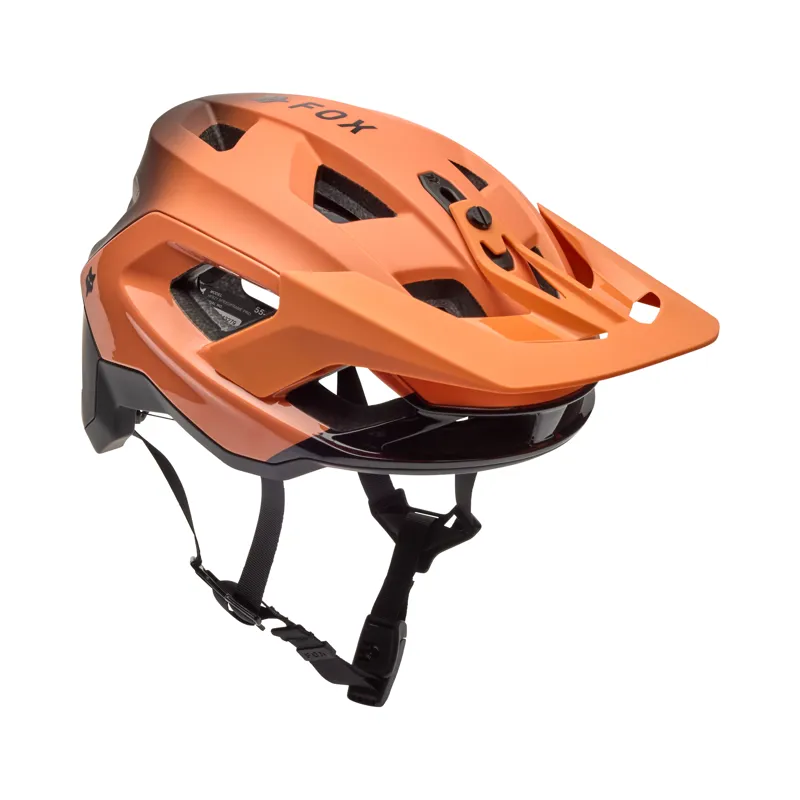 Fox Speedframe Pro Backfade Mountain Bike Helmet in Coral-1