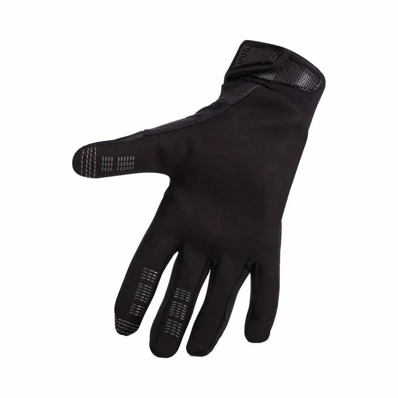 Fox Youth Ranger Glove Long Finger in Black-1