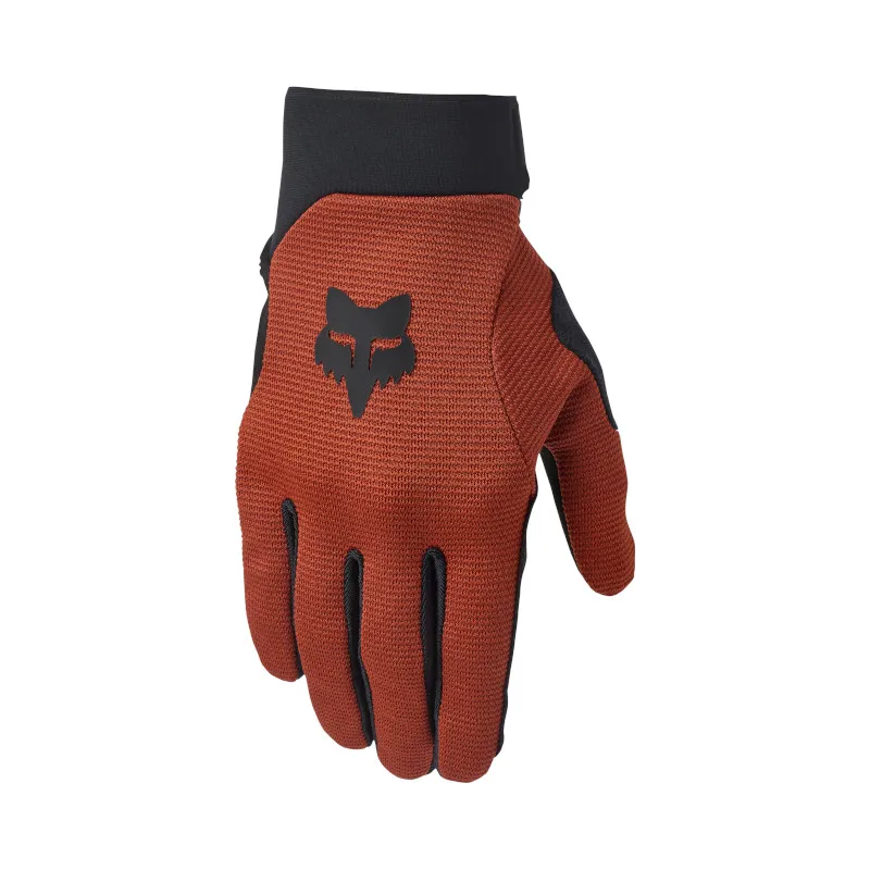 Fox Ranger Youth Full Finger Gloves in Amber Scarlet