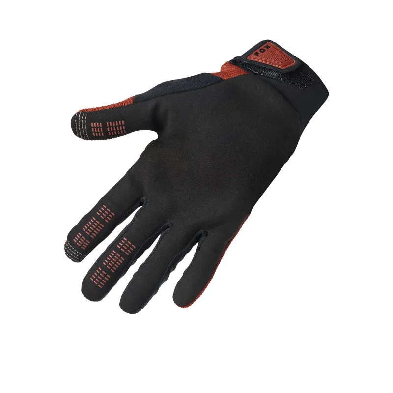 Fox Ranger Youth Full Finger Gloves in Amber Scarlet-1