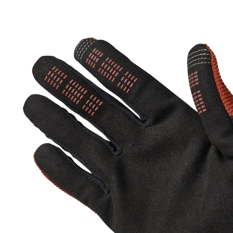 Fox Ranger Youth Full Finger Gloves in Amber Scarlet-2