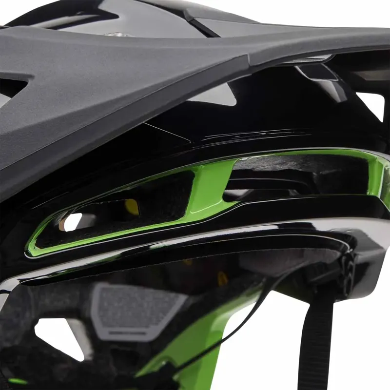 Fox Speedframe Pro 50th Year Anniversary Trail Helmet in Black/Green-10