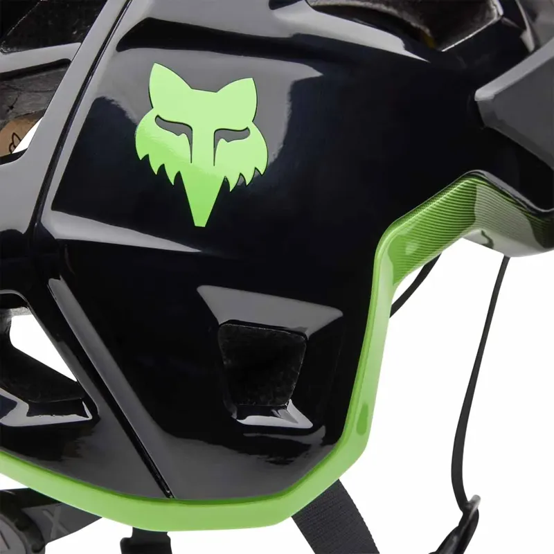 Fox Speedframe Pro 50th Year Anniversary Trail Helmet in Black/Green-2