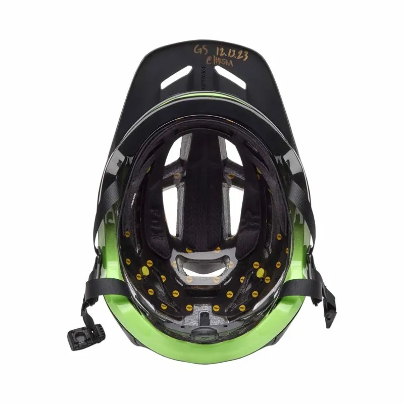 Fox Speedframe Pro 50th Year Anniversary Trail Helmet in Black/Green-6
