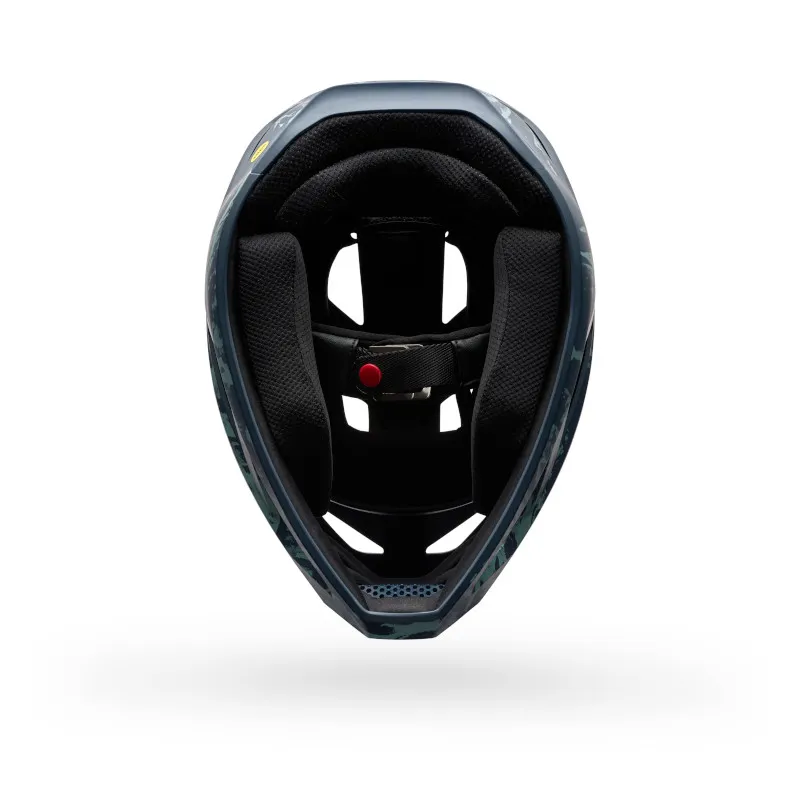 Fox Rampage Image Print Full Face MTB Helmet in Arctic Blue-5