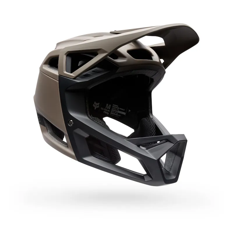 Fox Proframe Fullface MTB Helmet in Solid Nutmeg-1