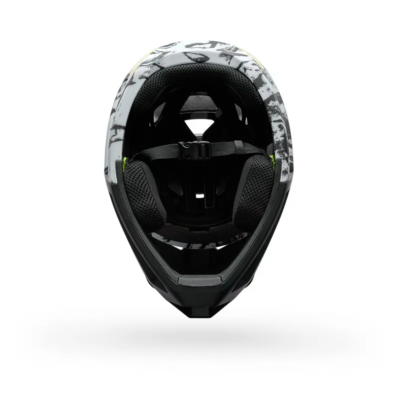 Fox Proframe Thrive Fullface MTB Helmet in White-6