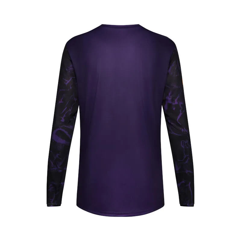 Fox Ranger Image Feel Long Sleeve Mens MTB Jersey in Plum-1