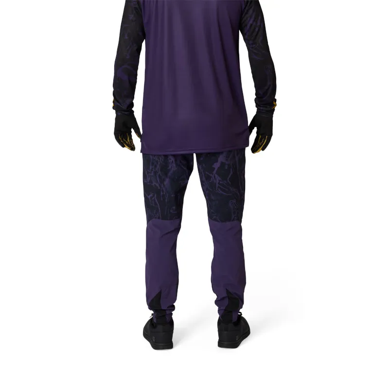 Fox Ranger Image Feel Long Sleeve Mens MTB Jersey in Plum-3