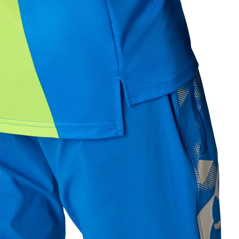 Fox Ranger Tactile Short Sleeve Mens MTB Jersey in Blue Jewel-5