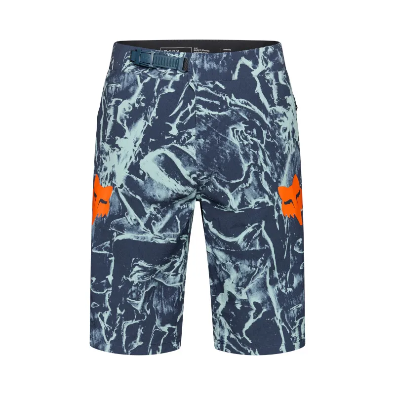 Fox Ranger MTB Shorts Image Print in Arctic Blue