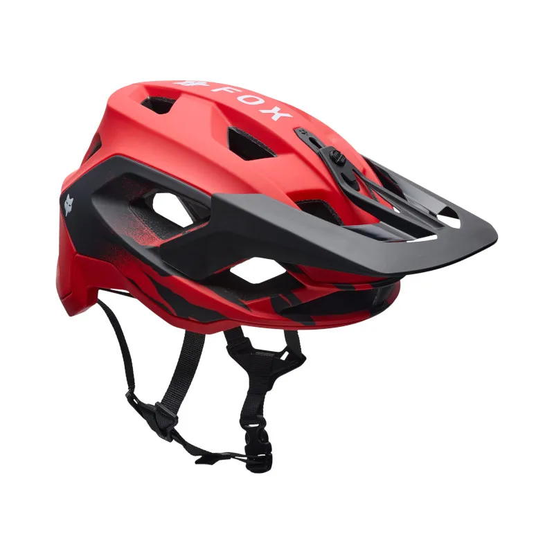 Fox Youth Speedframe Charge Mips Mountain Bike Helmet in Red-1