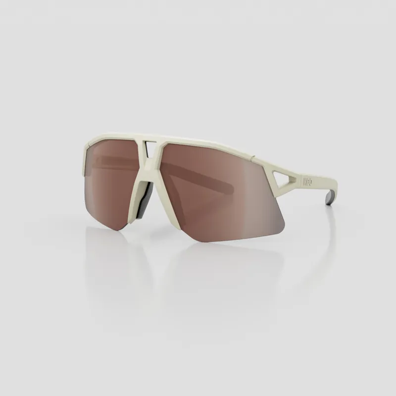 KOO HYPE Sunglasses Almond White Matt/Copper Lense