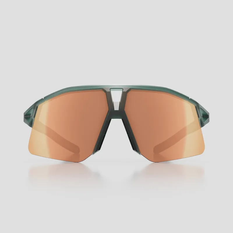KOO HYPE Sunglasses Green Glass Matt/Copper Mirror-1