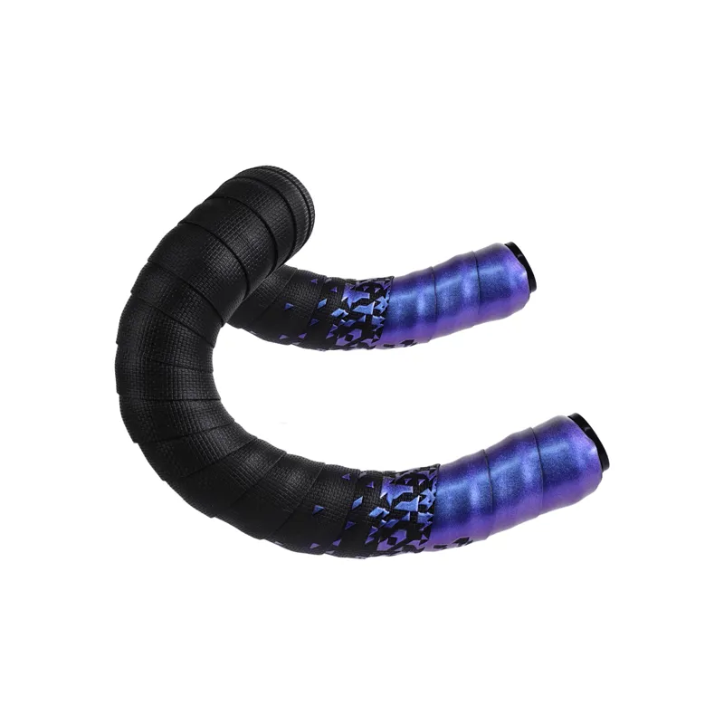 JetBlack JetWrap Silicone Bar Tape in Black/Chameleon Blue-1