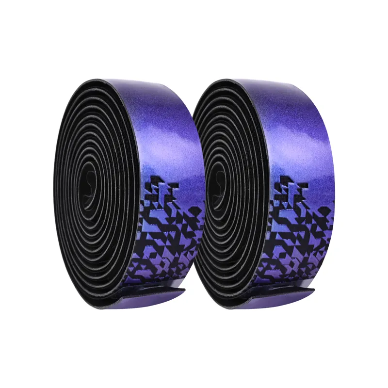 JetBlack JetWrap Silicone Bar Tape in Black/Chameleon Blue-2
