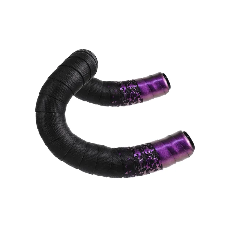JetBlack JetWrap Silicone Bar Tape in Black/Chameleon Purple-1