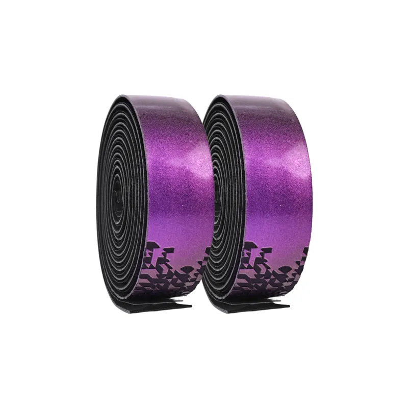 JetBlack JetWrap Silicone Bar Tape in Black/Chameleon Purple-2