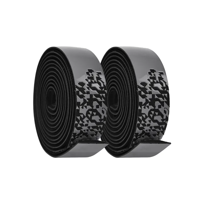 JetBlack JetWrap Silicone Bar Tape in Black/Grey-2