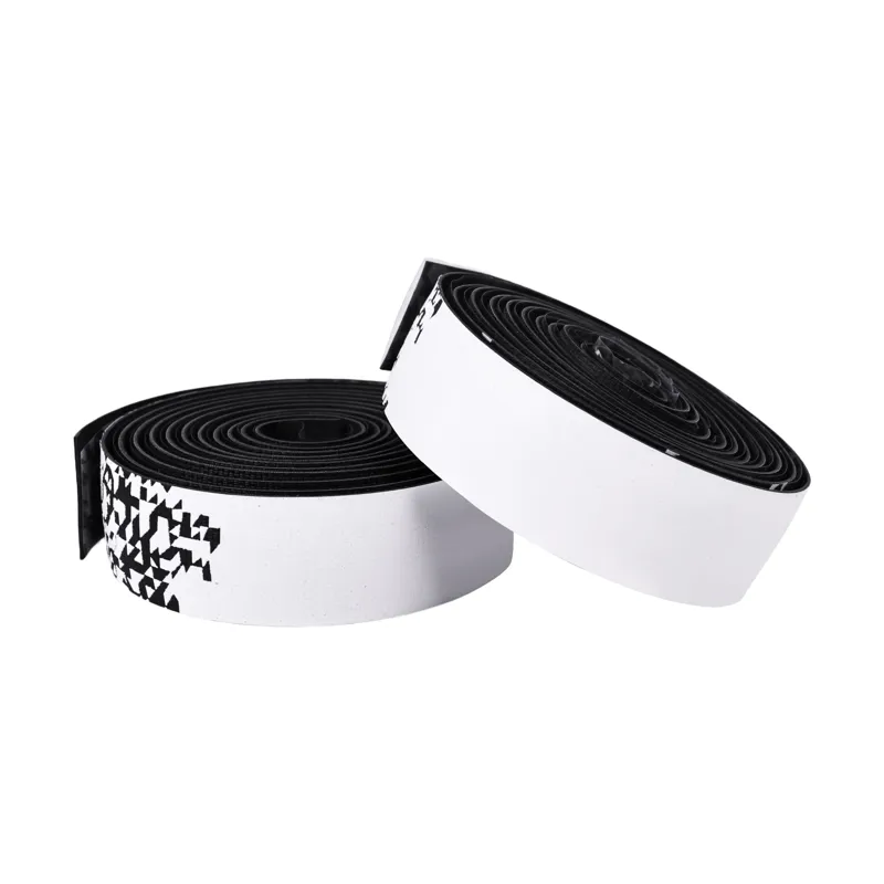 JetBlack JetWrap Silicone Bar Tape in Black/White