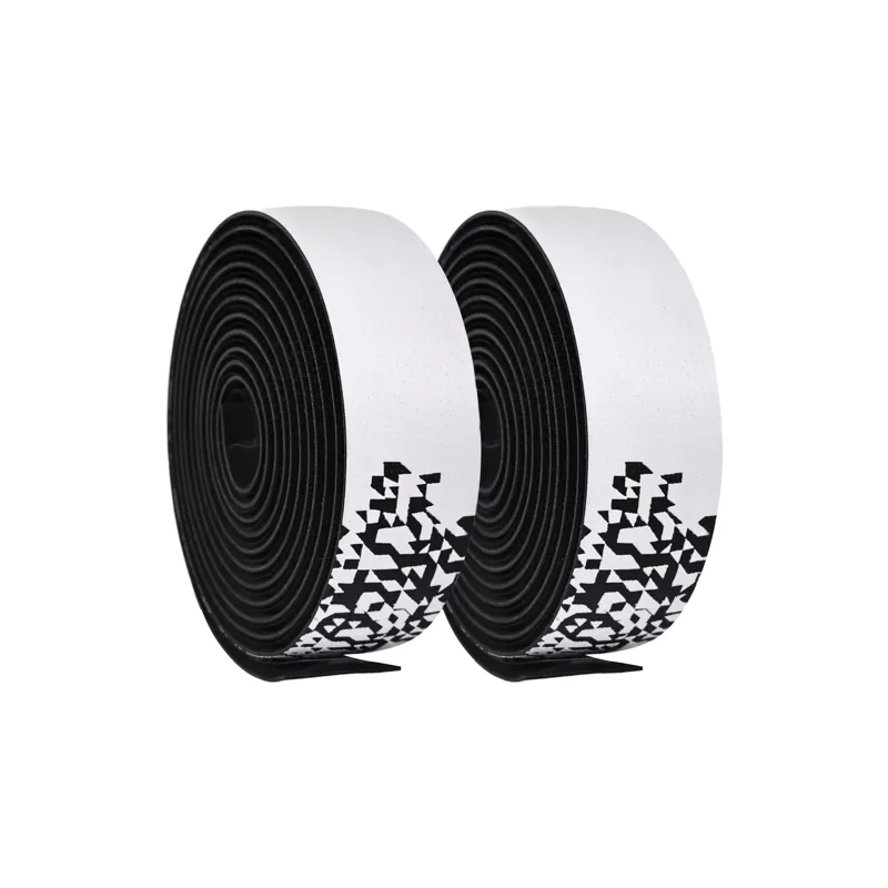 JetBlack JetWrap Silicone Bar Tape in Black/White-2