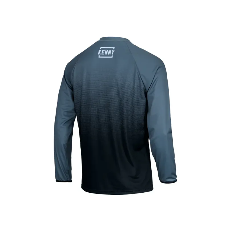 Kenny Racing Factory Long Sleeve Mens Jersey in Black-1