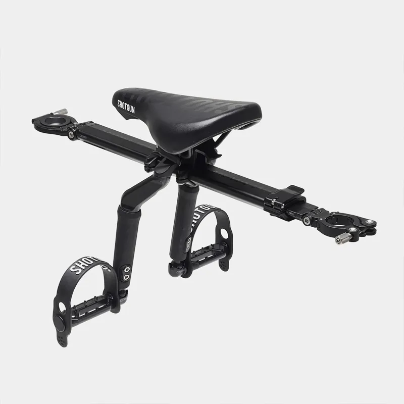 Kids Ride Shotgun Pro Front Mount Child Seat for Mountain Bikes in Black-1