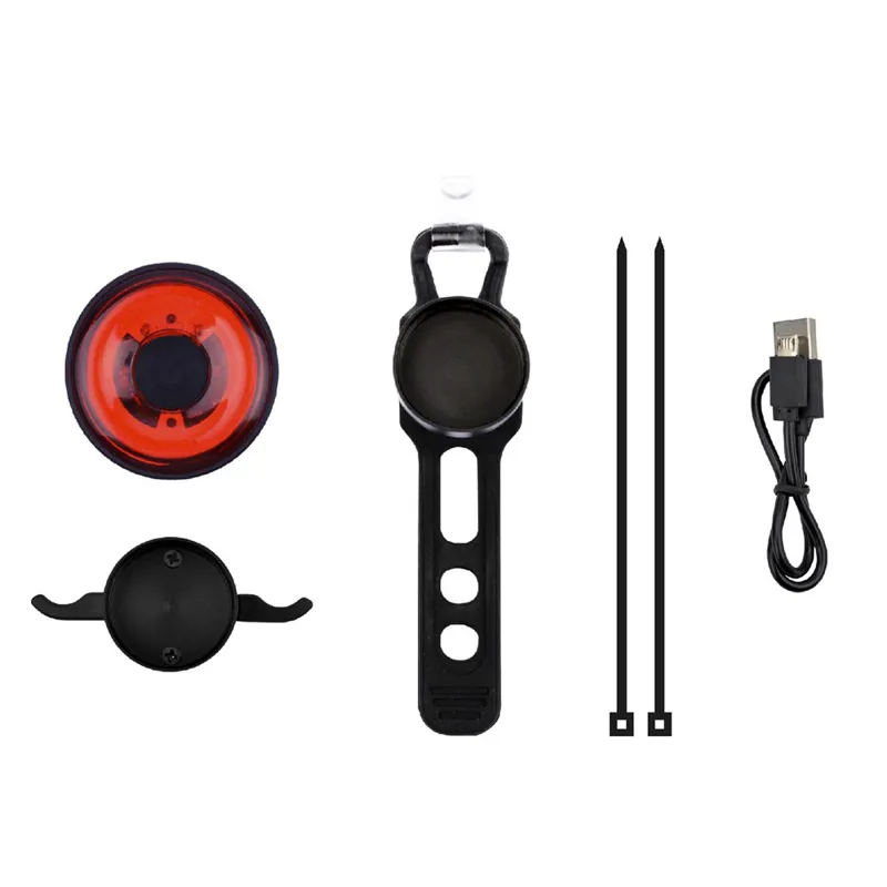 Lunar Hydra 30 Rear Flashing Light Rechargeable in Black-2