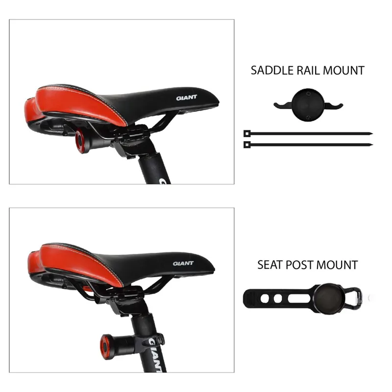 Lunar Hydra 30 Rear Flashing Light Rechargeable in Black-1