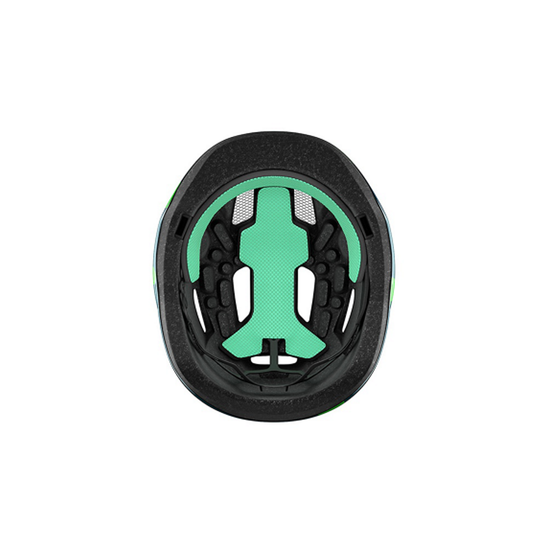 Lazer Nutz Kids Helmet With Kineticore Green Dots in Green-3